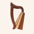 Muzikkon O'Carolan Harp, 9 Strings Rosewood Celtic Dragon