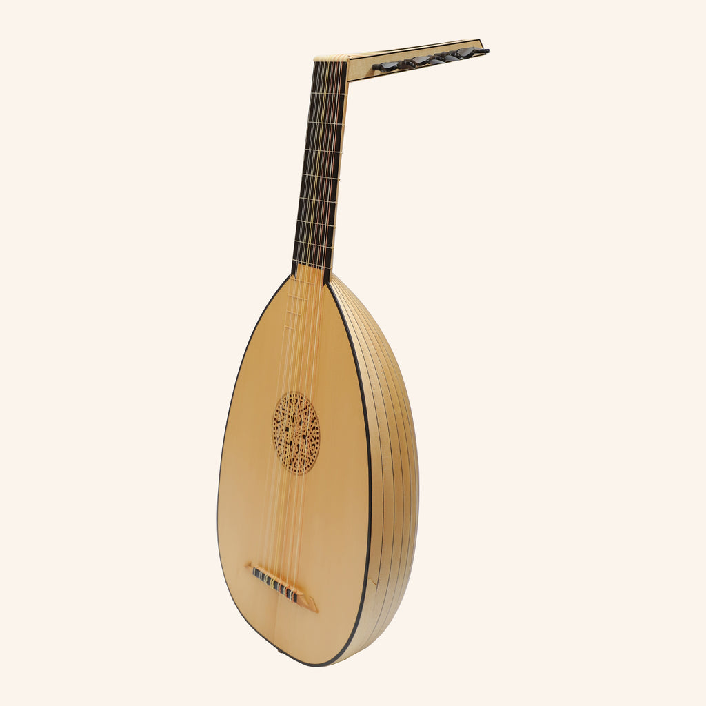 Muzikkon Renaissance Lute 7 Course Deluxe Left Hand After Hieber