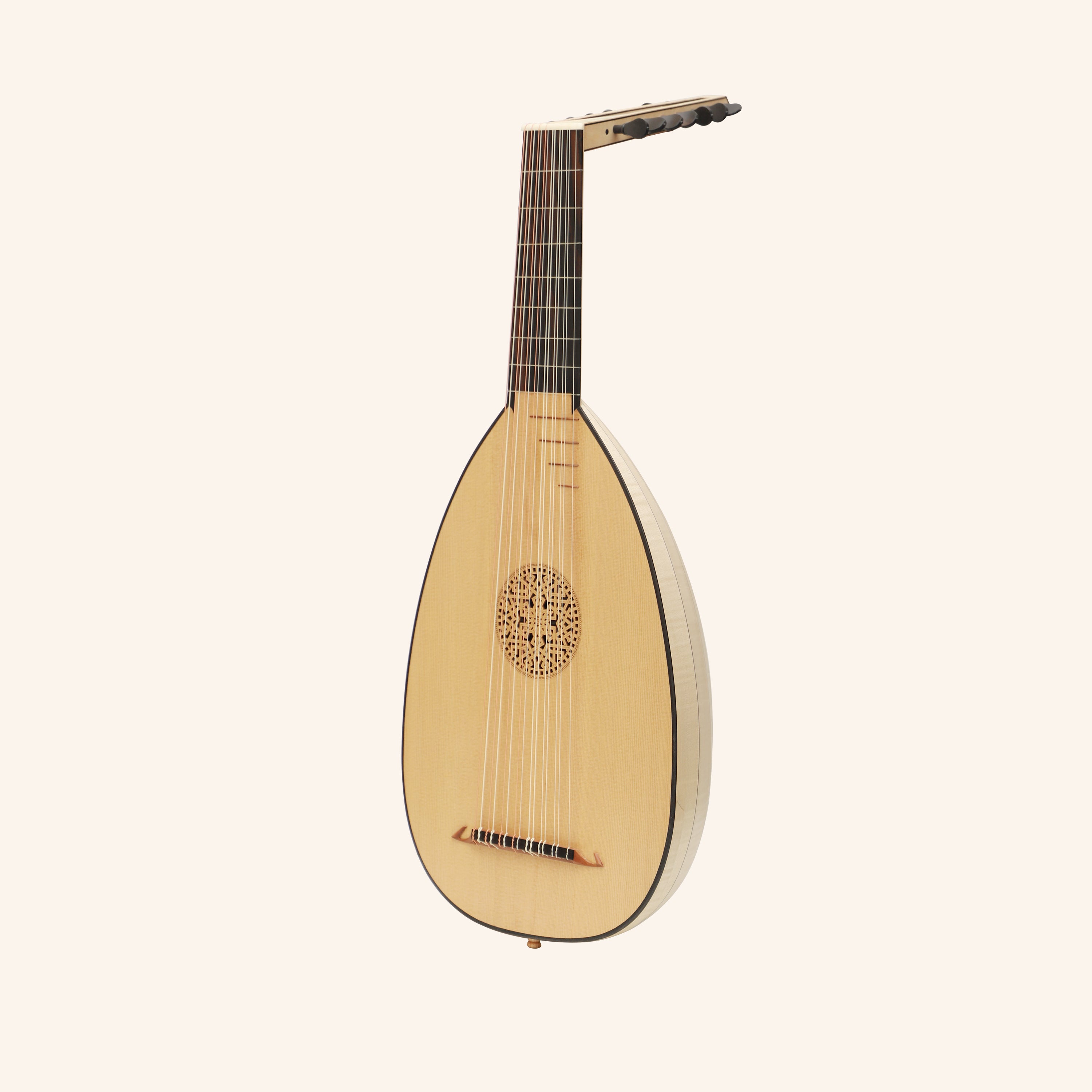 Muzikkon Renaissance Lute 8 Course Right Hand After Hieber