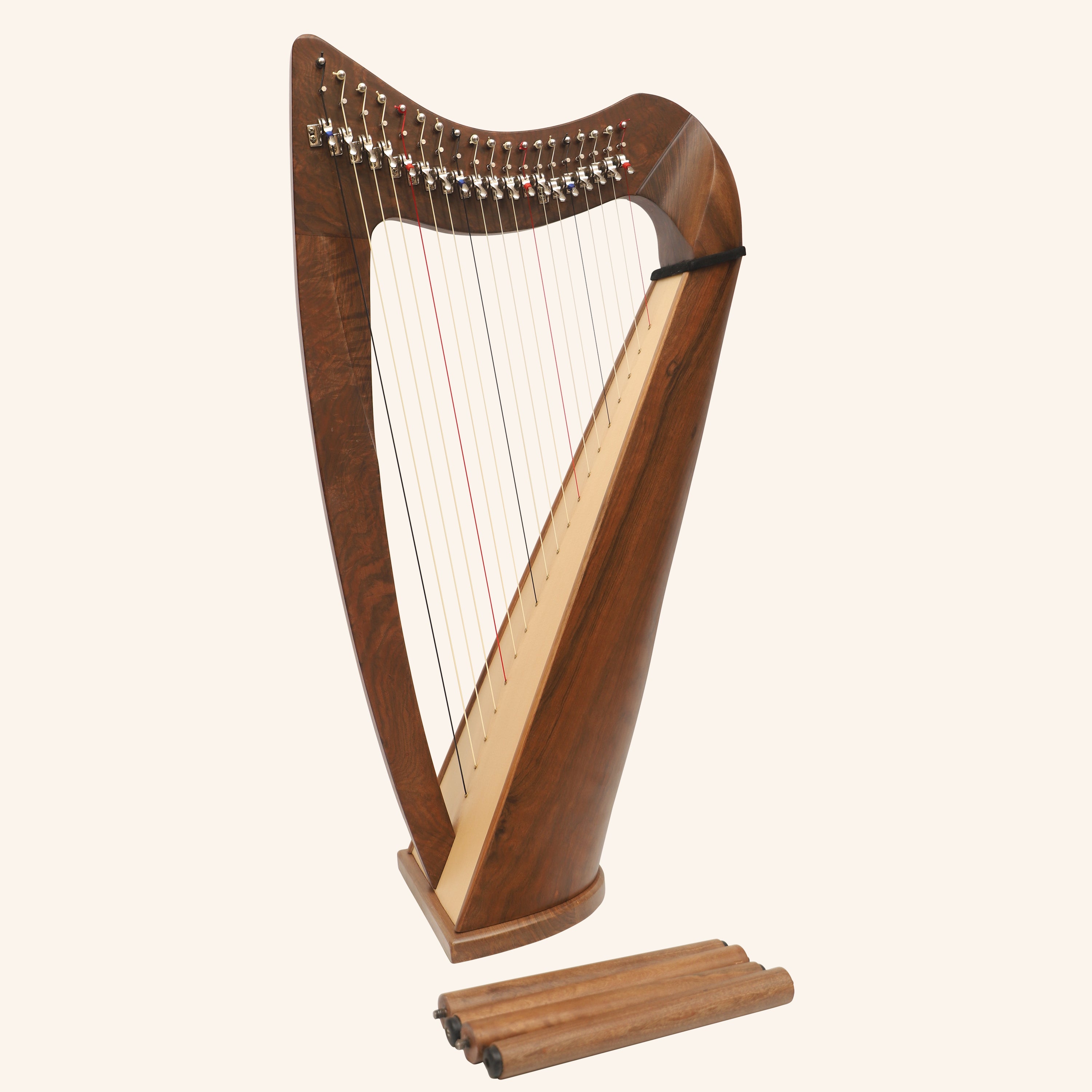 19 String Claddagh Harp