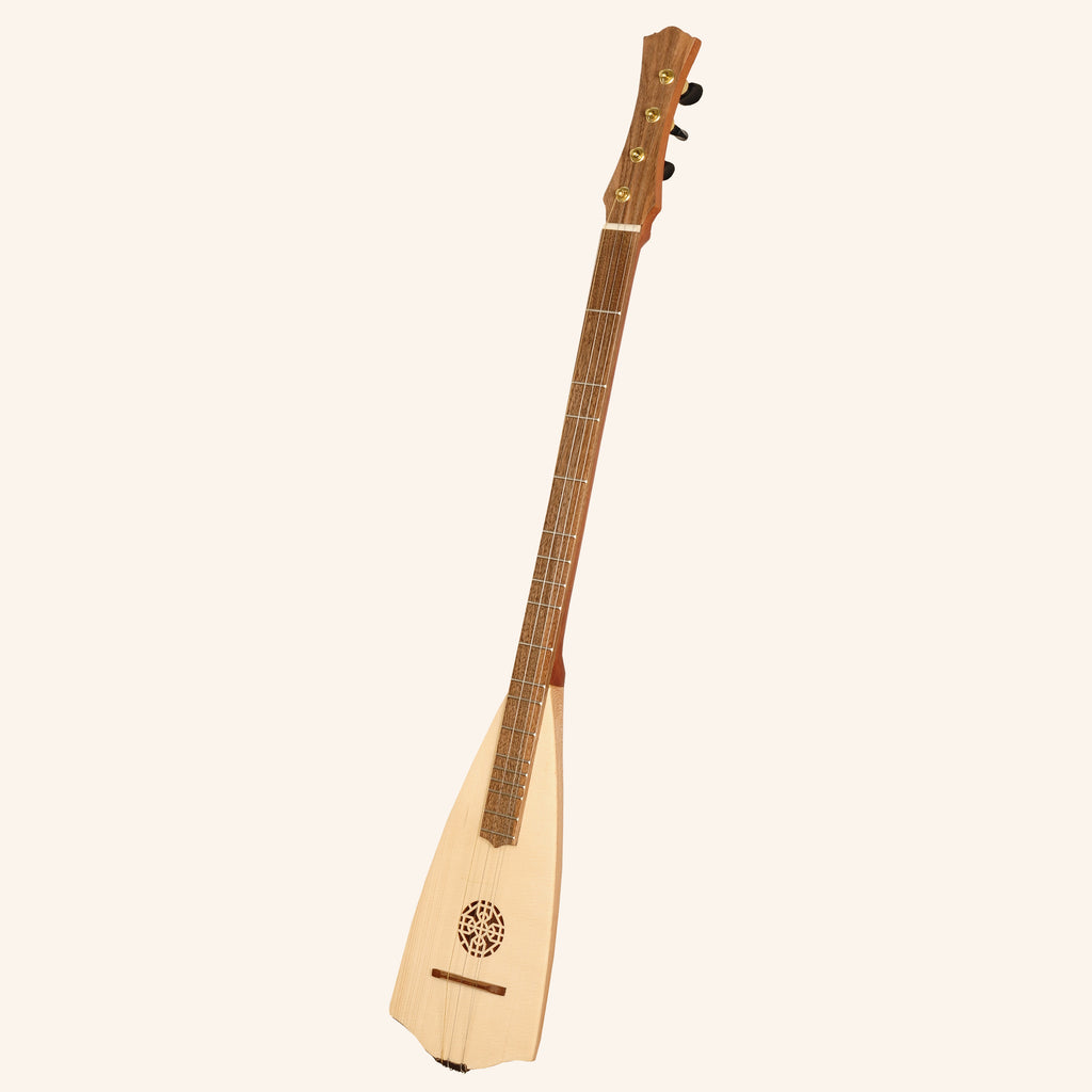 Heartland Trail Dulcimer Banjo, 4 String Lacewood