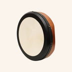 Muzikkon 18"X4" Heartland Tunable Irish Bodhran Drum with T-Bar & Taped Finish Deep Tune