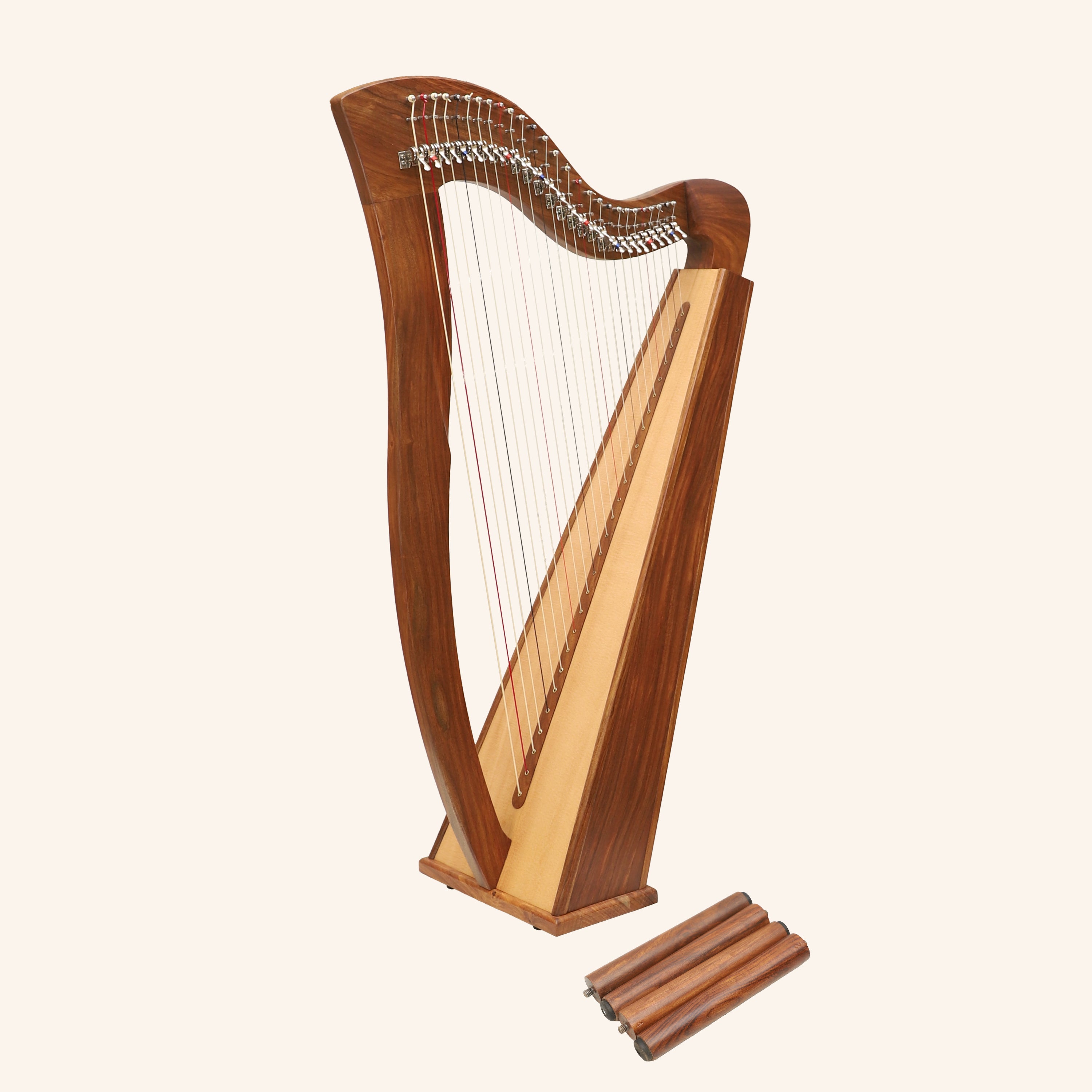 27 String Mchugh Harp Square Back