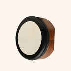 Muzikkon 16"X6" Heartland Tunable Irish Bodhran Drum Deep Rim with T-BAR & Taped Finish Deep Tune, Celtic Irish Bodhran