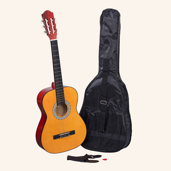 Heartland 4-4 Student Beginners Nylon Classic guitar Burnt Orange