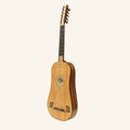 Heartland Sellas Baroque Guitar, 5 Course Left Hand Variegated Walnut Rosewood