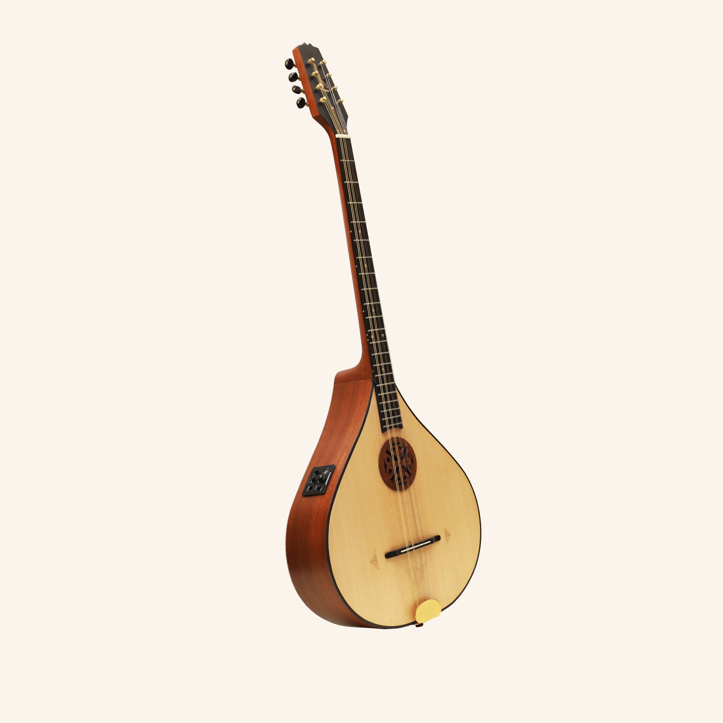 Traditional Irish Bouzouki, 8 String With EQ