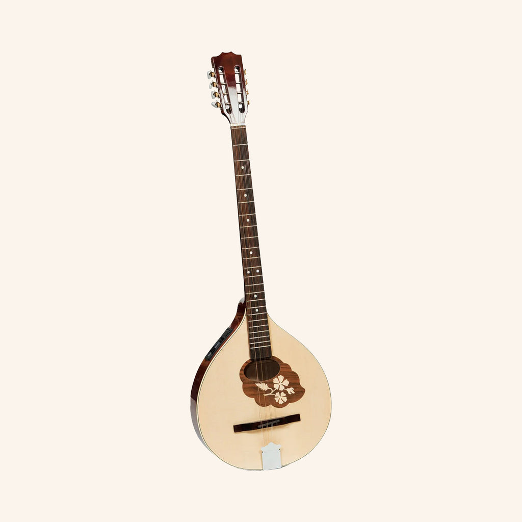 Traditional Irish Bouzouki With EQ,  8 Strings Maple Body with Spruce Top