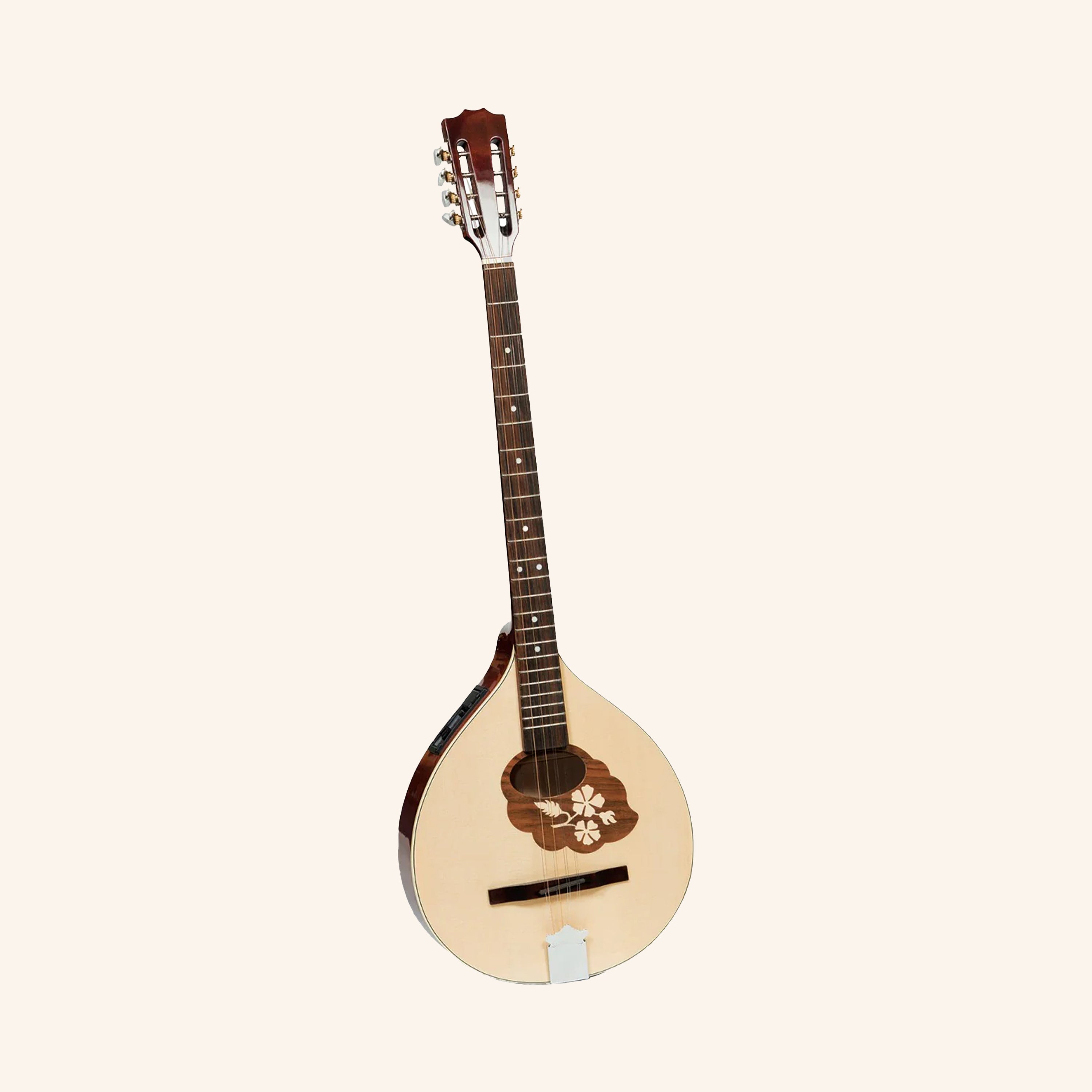 Traditional Irish Bouzouki With EQ,  8 Strings Maple Body with Spruce Top