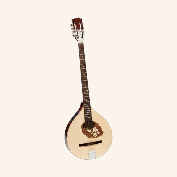 Traditional Irish Bouzouki With EQ,  8 Strings Maple Body with Spruce Top