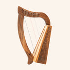 12 String O'Carolan Harp Knotwork, Mini Celtic Harp