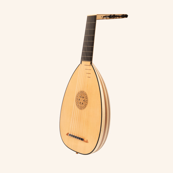 Muzikkon Renaissance Lute 8 Course Deluxe Right Hand After Hieber