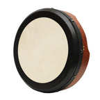 Muzikkon 16"X4" Heartland Tunable Irish Bodhran with T-BAR & Taped Finish Deep Tune