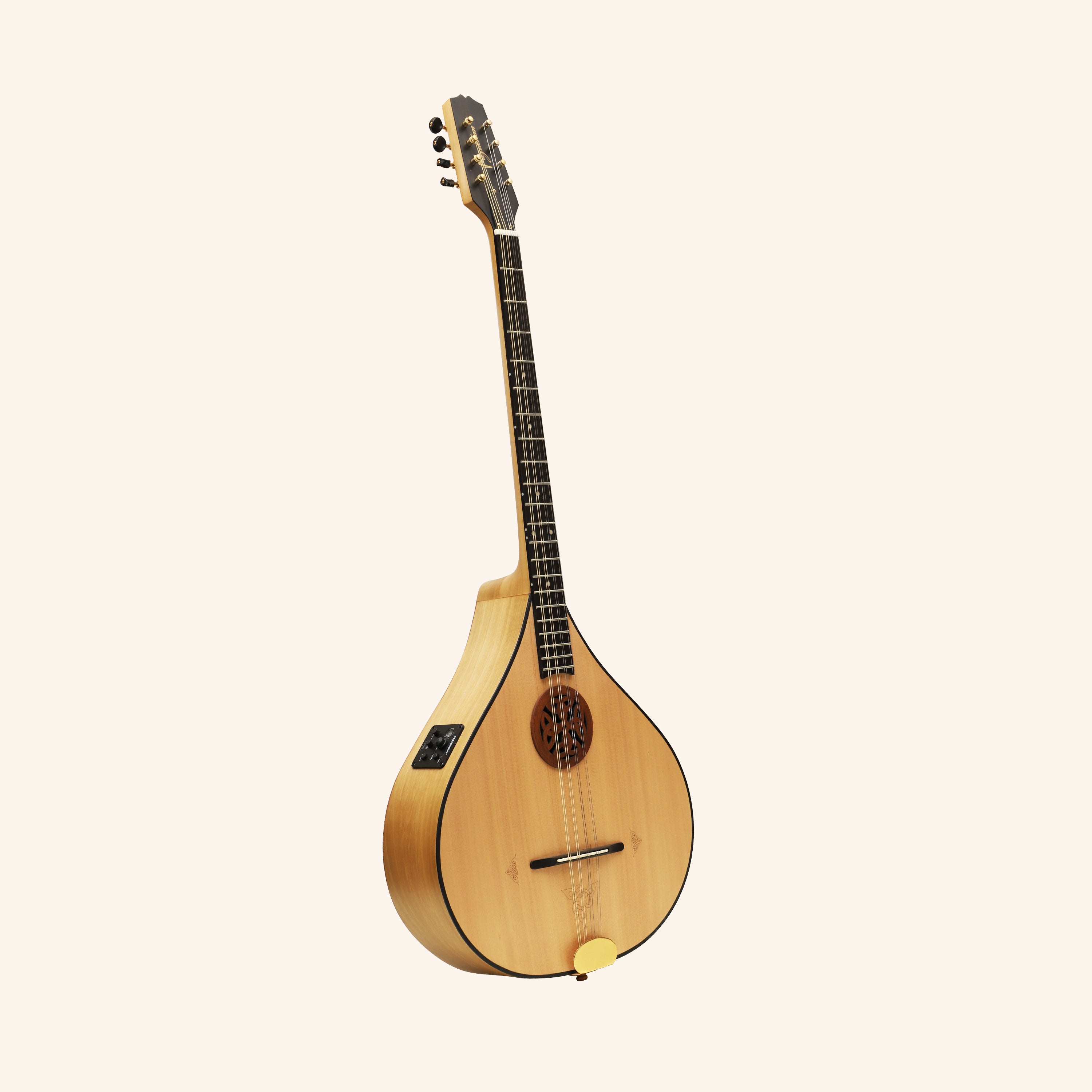 Traditional Irish Bouzouki, 8 String With EQ