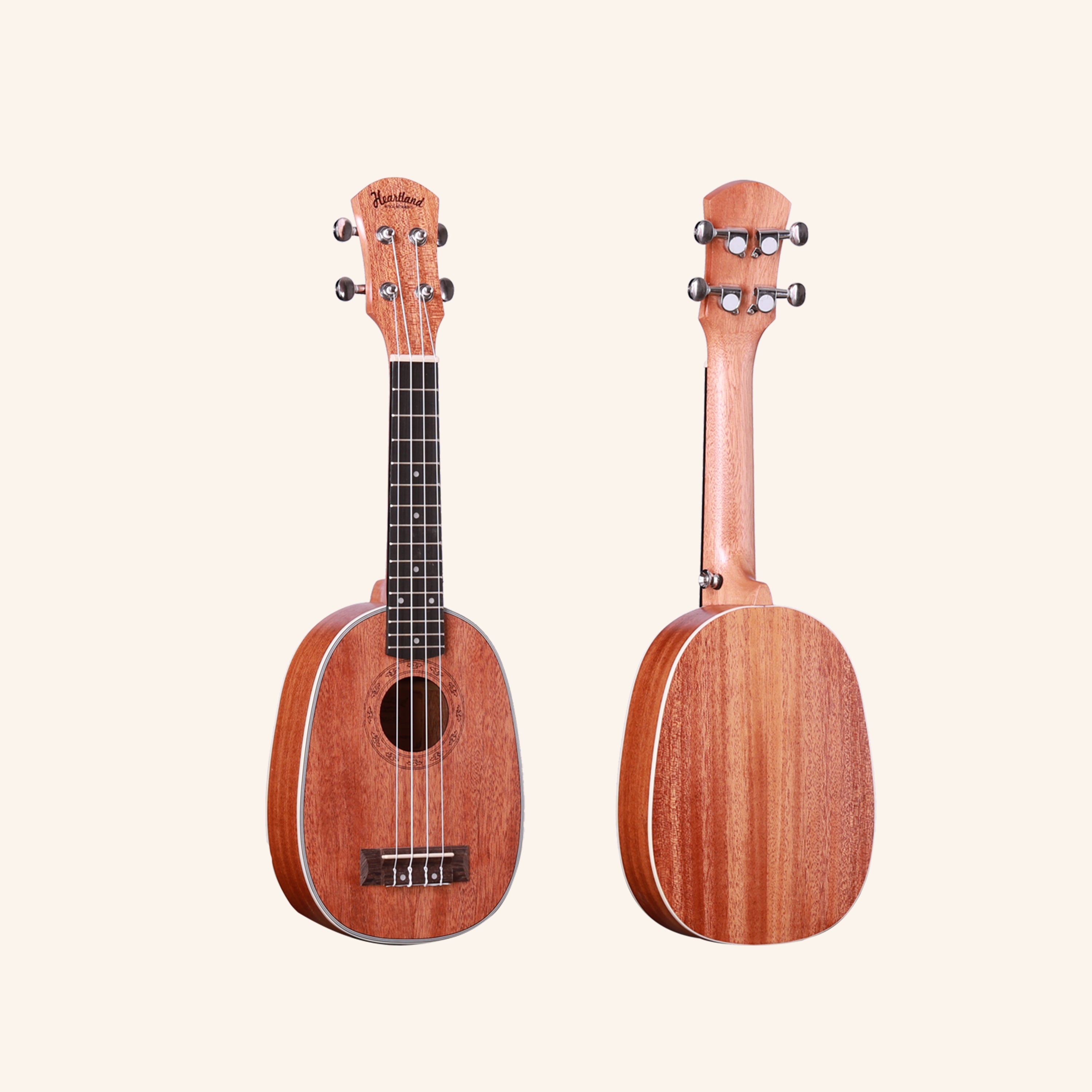 Heartland Soprano Ukulele Mahogany Beginner Pack