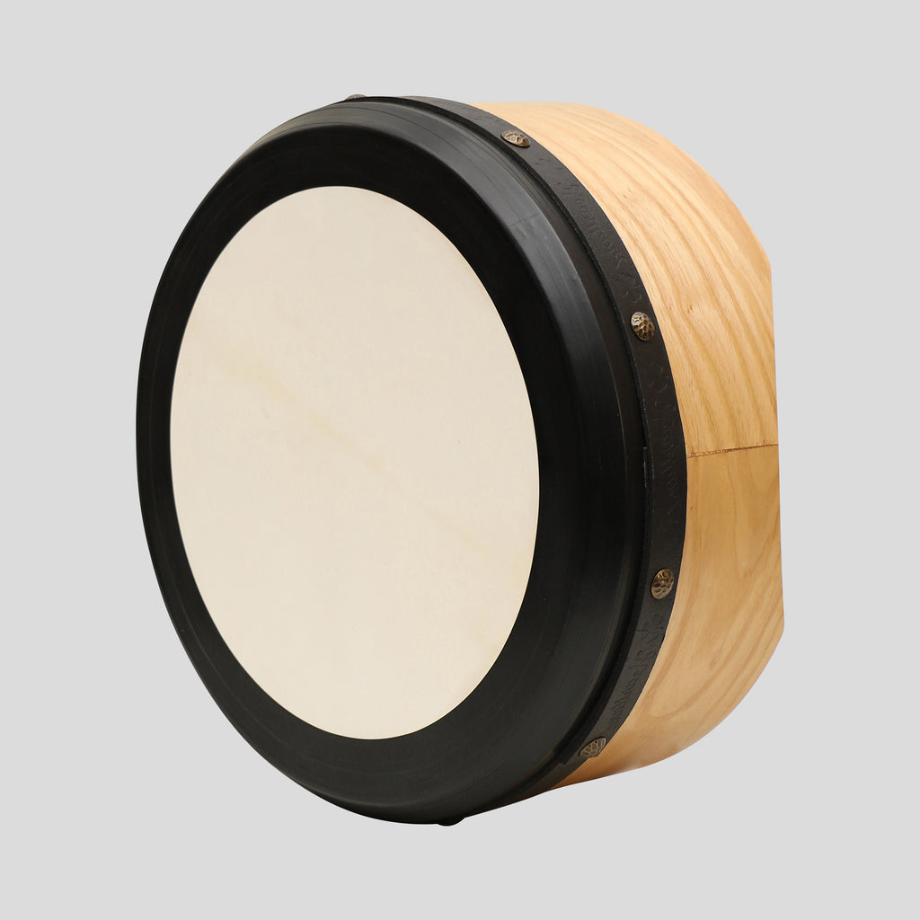 Muzikkon 15”x6" Premium Celtic Irish Bodhran with Easy Tune System Deep Rim T-BAR & Taped Finish