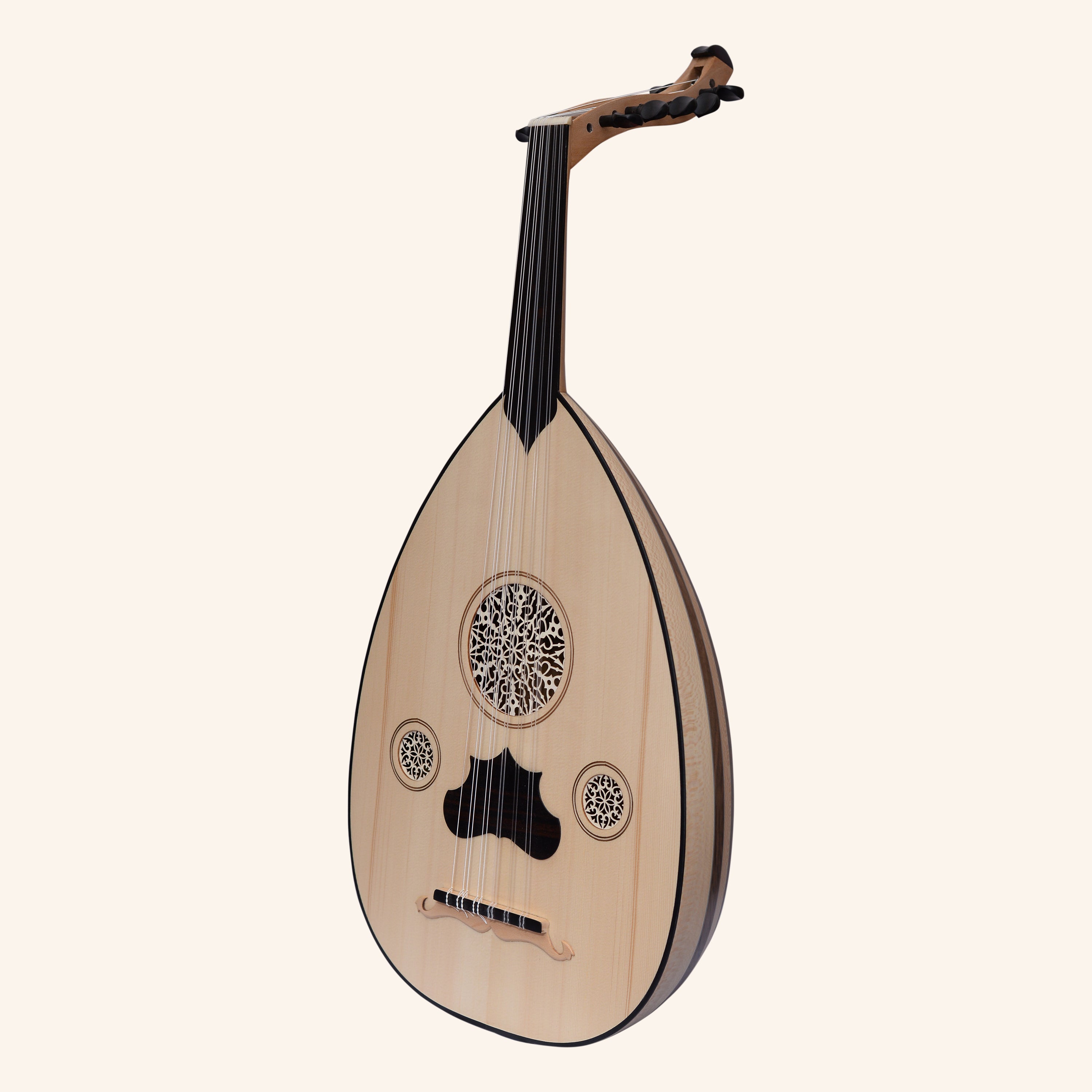 Heartland Turkish Oud, 11 Strings Variegated Lacewood Walnut
