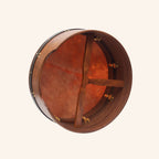 Muzikkon 16"X6" Heartland Tunable Deep Rim Bodhran Rosewood T-Bar Goat Skin
