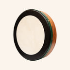 18"x4" (45.5x10 cm) Heartland Non Tunable Bodhran Red Cedar Cross Bar Tapped Deep Tune