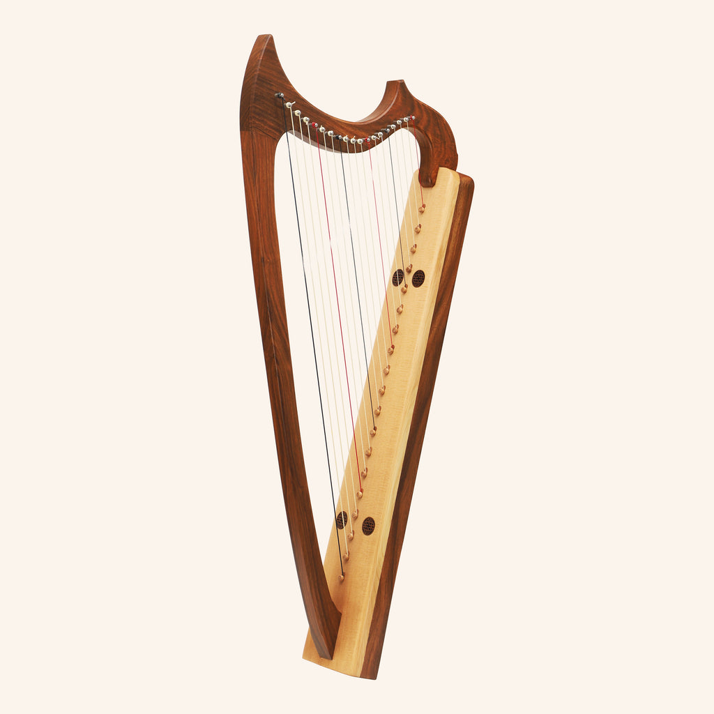 Muzikkon Gothic Harp 19 String Rosewood