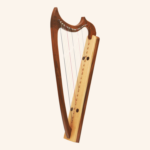 Muzikkon Gothic Harp 19 String Rosewood