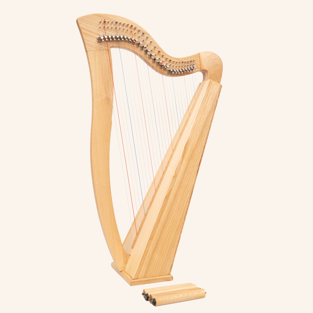 27 String Mchugh Harp Square Back