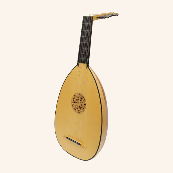 Muzikkon Renaissance Lute 7 Course Left Hand After Hieber