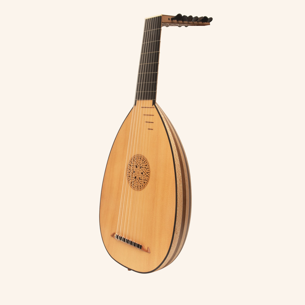 Muzikkon Renaissance Lute 8 Course Deluxe Right Hand After Hieber