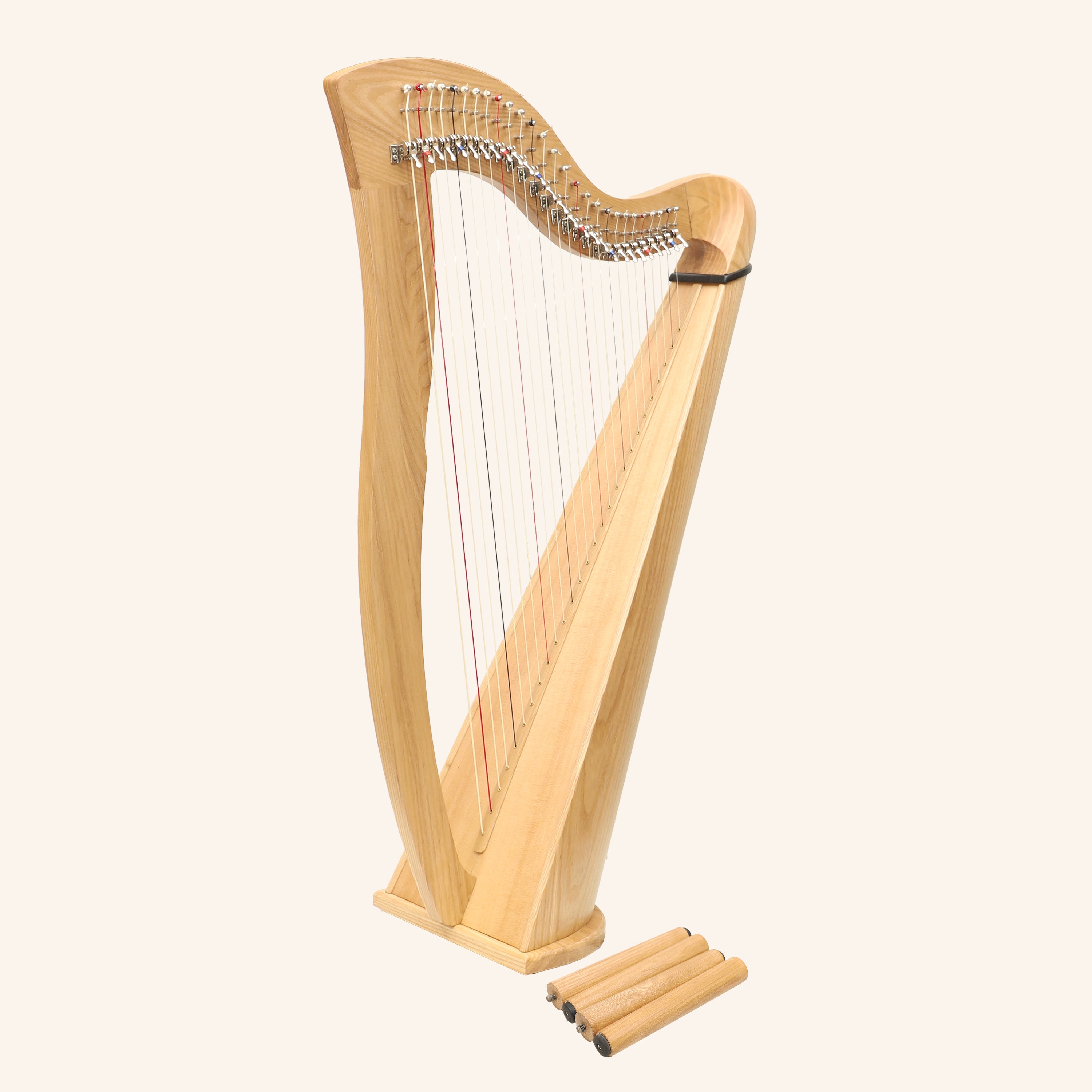 27 String McHugh Harp Round Back
