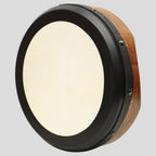 Muzikkon 16"X4" Heartland Tunable Irish Bodhran with T-BAR & Taped Finish Deep Tune