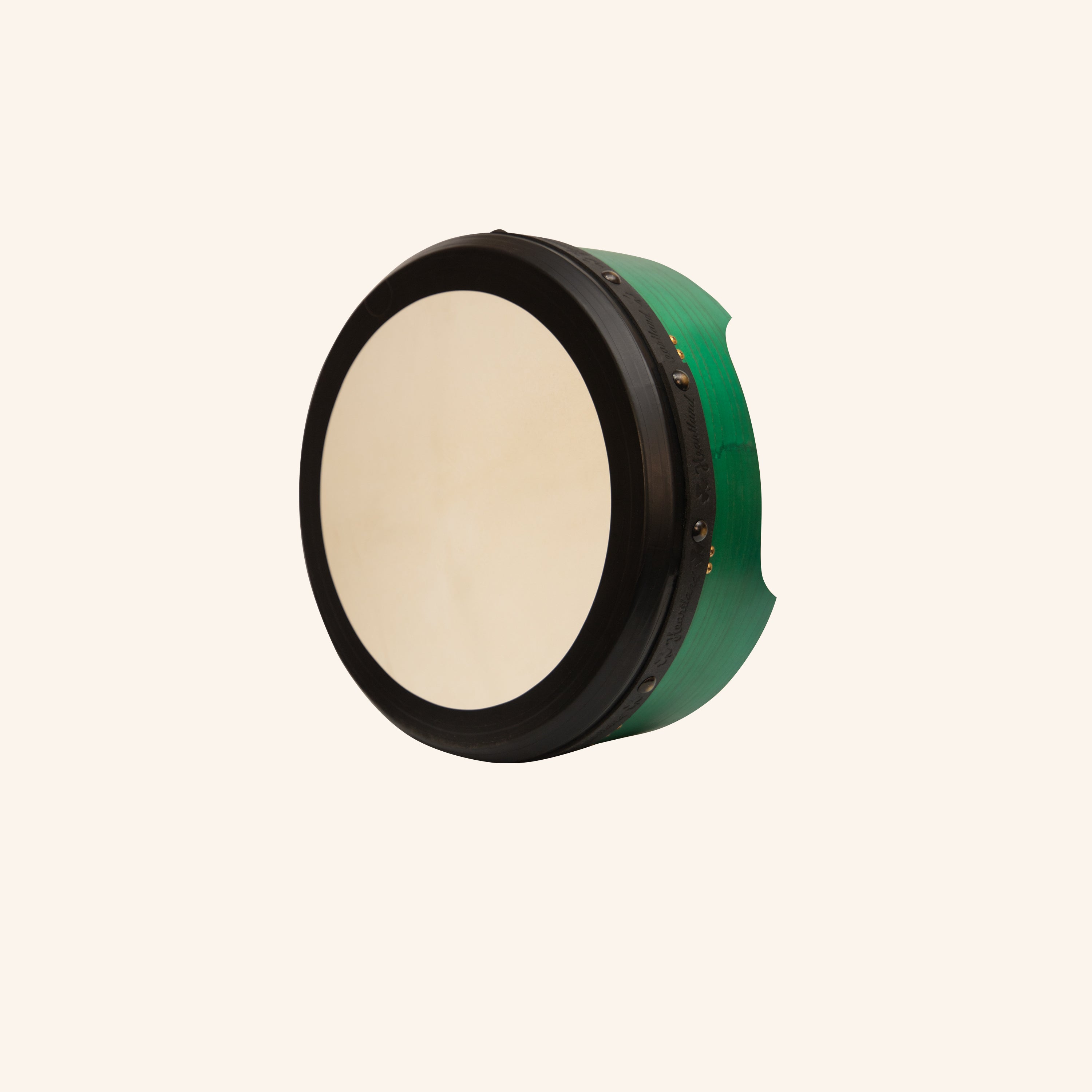 Muzikkon 16"X6" Heartland Tunable Irish Bodhran Drum Deep Rim with T-BAR & Taped Finish Deep Tune, Celtic Irish Bodhran