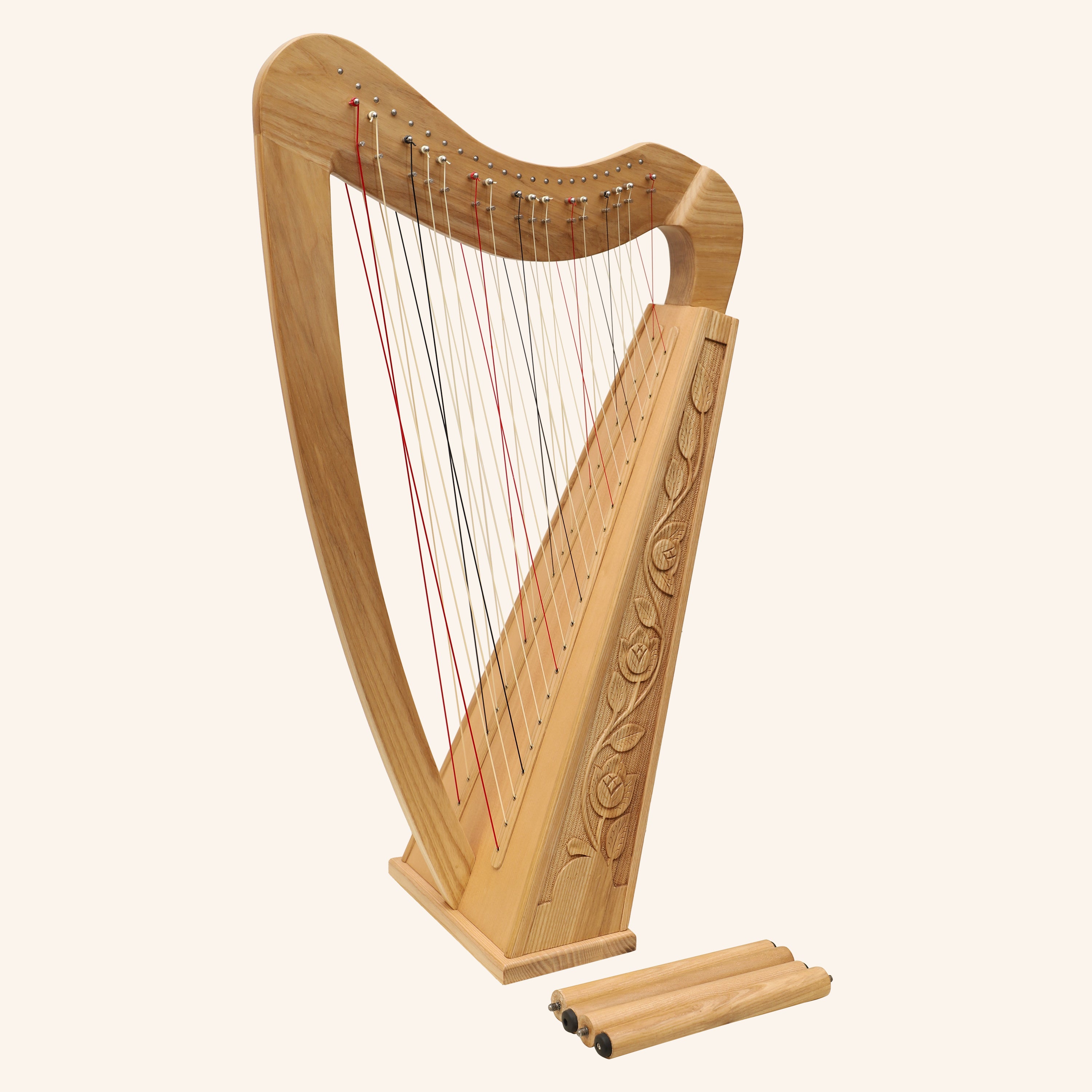 Cross Strung Harp, 38 Strings Ashwood