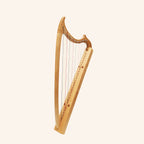Muzikkon Gothic Harp, 29 String Ashwood