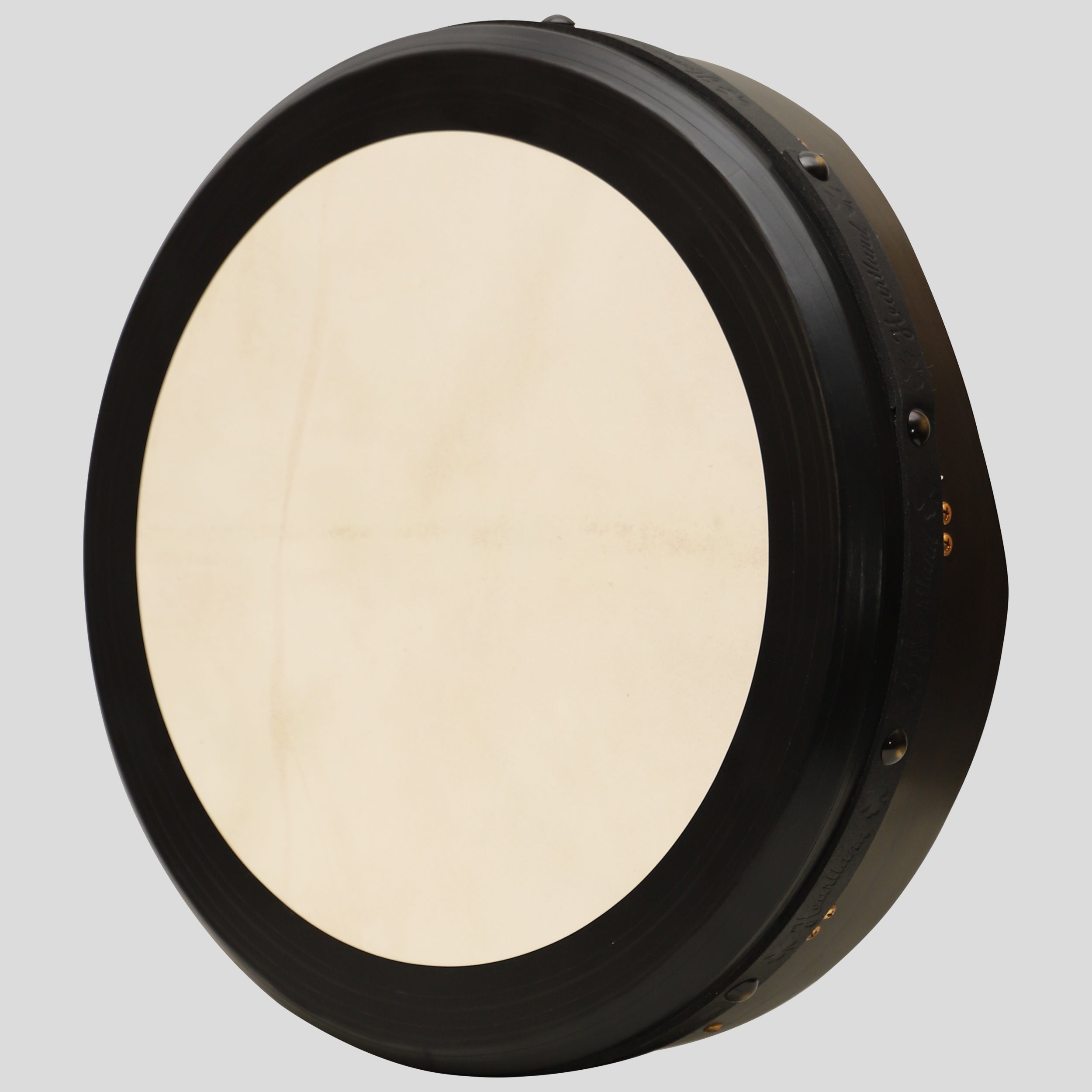 Muzikkon 18"X4" Heartland Tunable Irish Bodhran Drum with T-Bar & Taped Finish Deep Tune