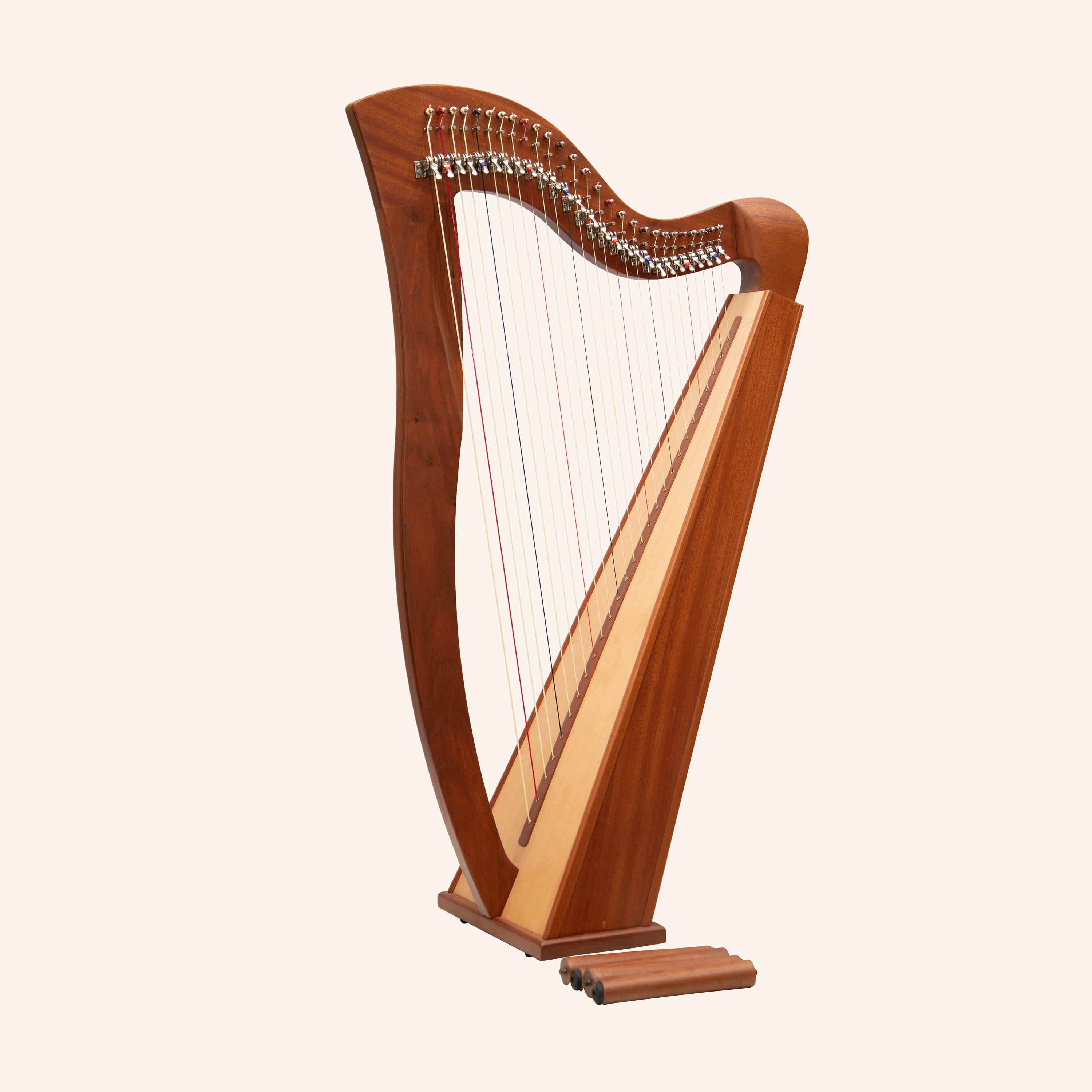 27 String Mchugh Harp Square Back