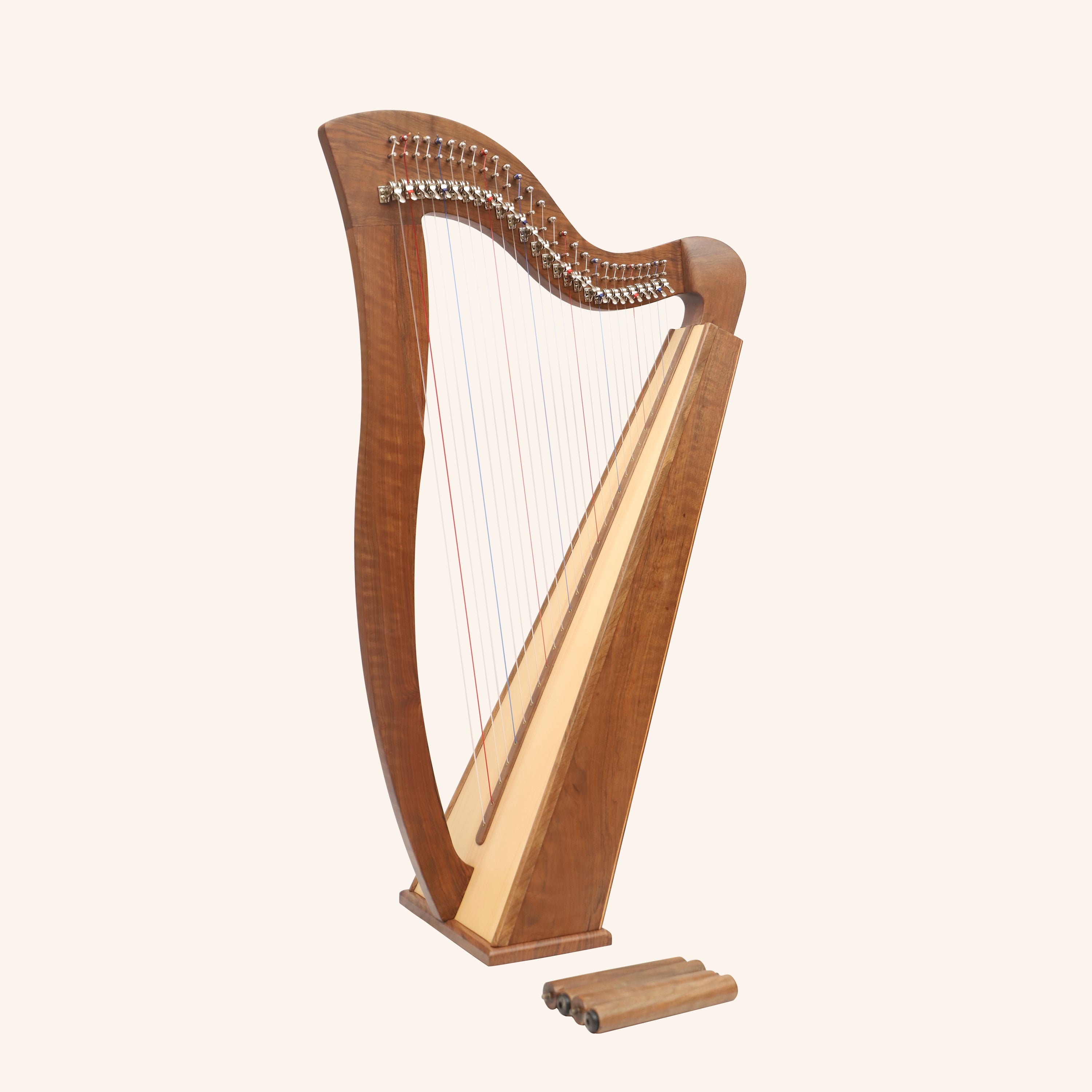 27 String Mchugh Harp Square Back