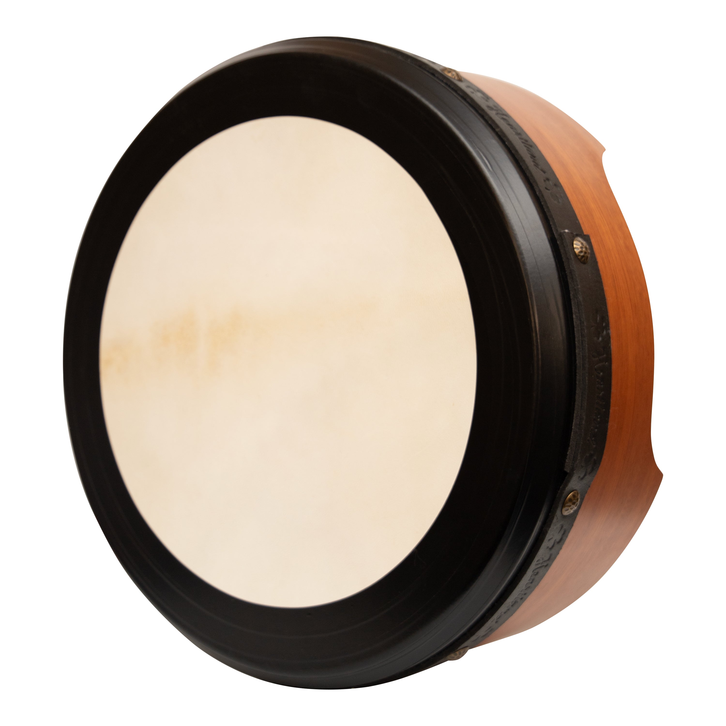 Muzikkon 14”x6" Premium Celtic Irish Bodhran with Easy Tune System Deep Rim T-BAR & Taped Finish
