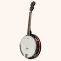 Heartland 4 String Banjo Closed Solid Back 17 Fret, 4 String Irish Tenor Banjo Short scale