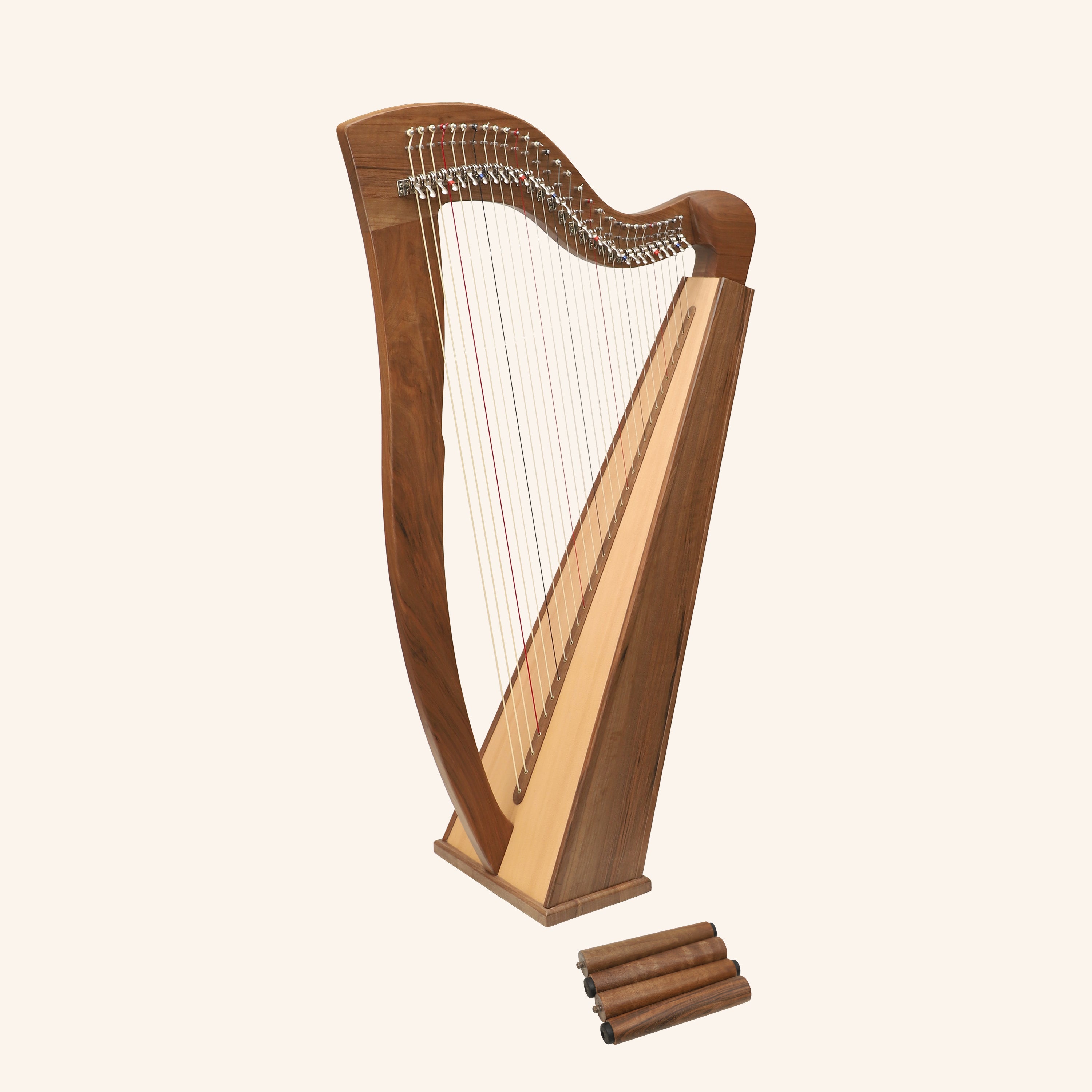 29 String McHugh Harp Square Back