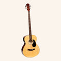 Muzikkon Electro Acoustic Jumbo Bass Guitar, 4 String