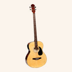 Muzikkon Electro Acoustic Jumbo Bass Guitar, 4 String