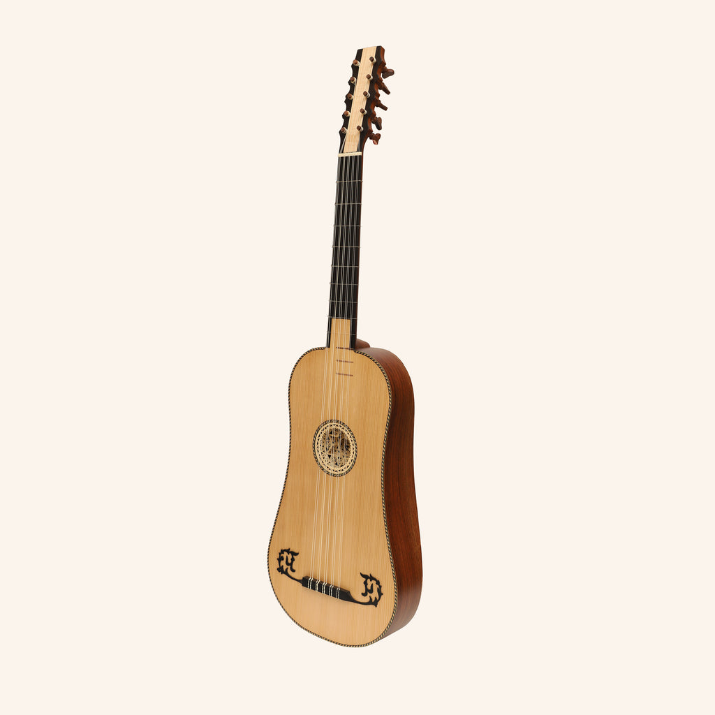Heartland Sellas Baroque Guitar, 5 Course Right Hand Rosewood