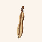 Mountain Dulcimer 4 String  F-Hole Walnut with Nickel Finish Hardware