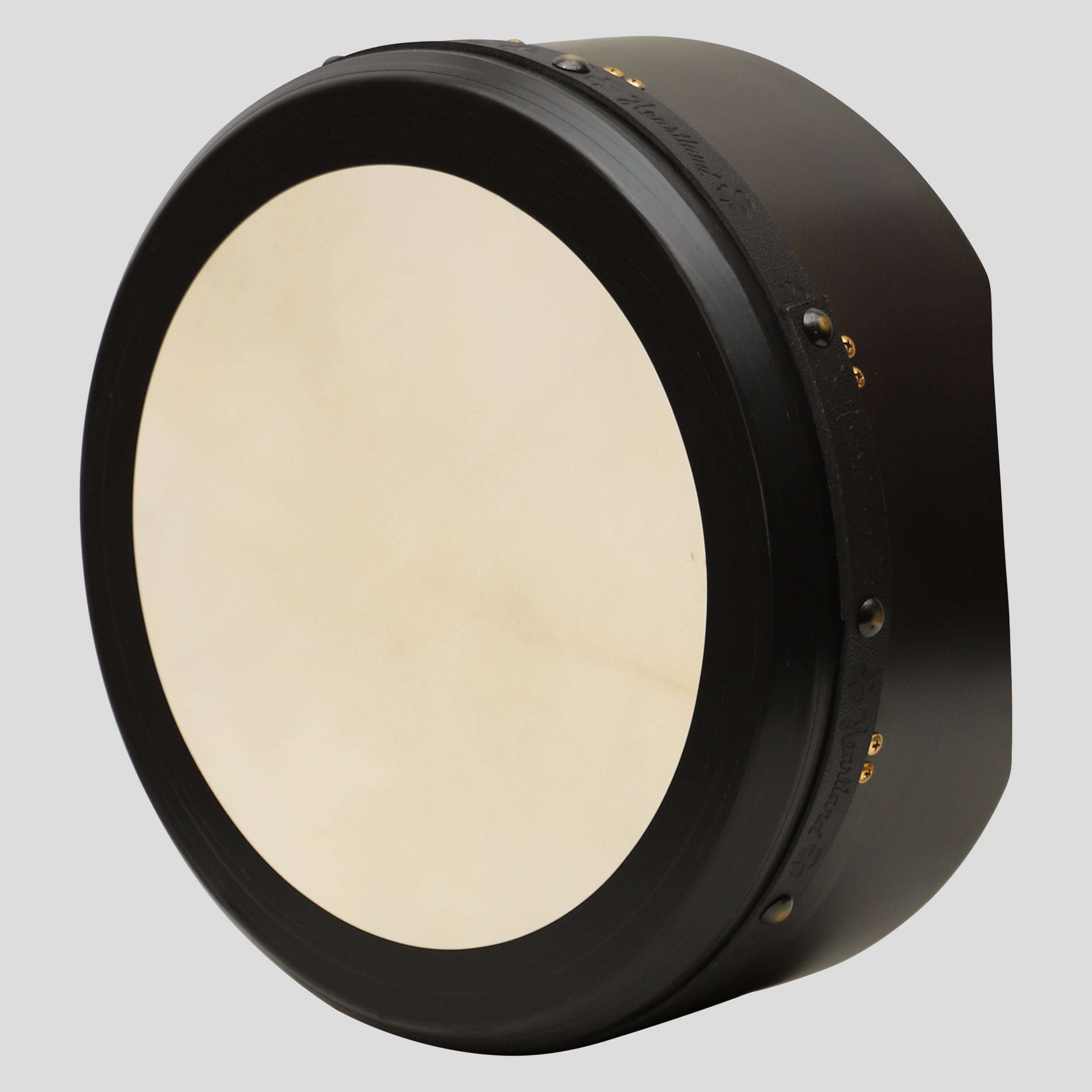 Muzikkon 16"X6" Heartland Tunable Irish Bodhran Drum Deep Rim with T-BAR & Taped Finish Deep Tune, Celtic Irish Bodhran