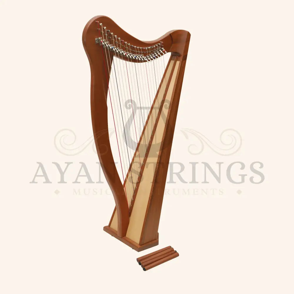 22 String Ard Ri Harp Celtic Harp - Mahogany - Stringed Instruments