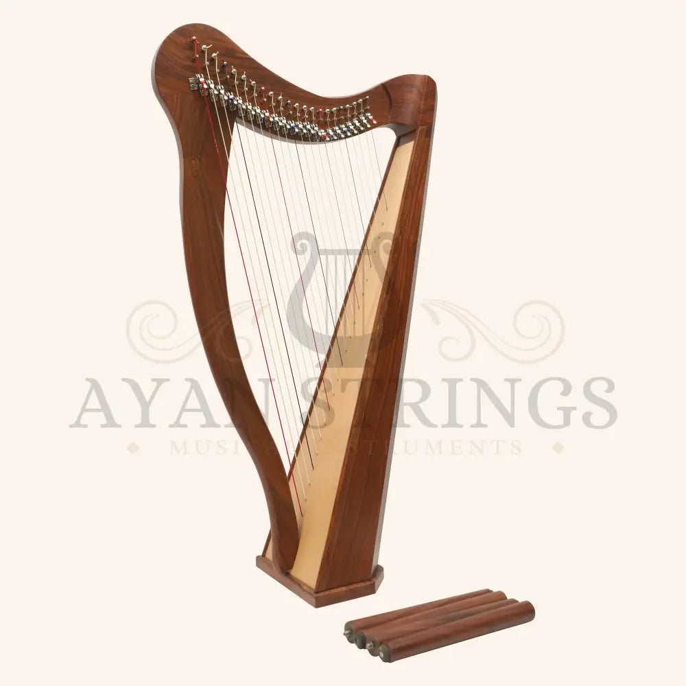 22 String Ard Ri Harp Celtic Harp - Rosewood - Stringed Instruments