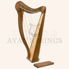 22 String Ard Ri Harp Celtic Harp - Walnut - Stringed Instruments