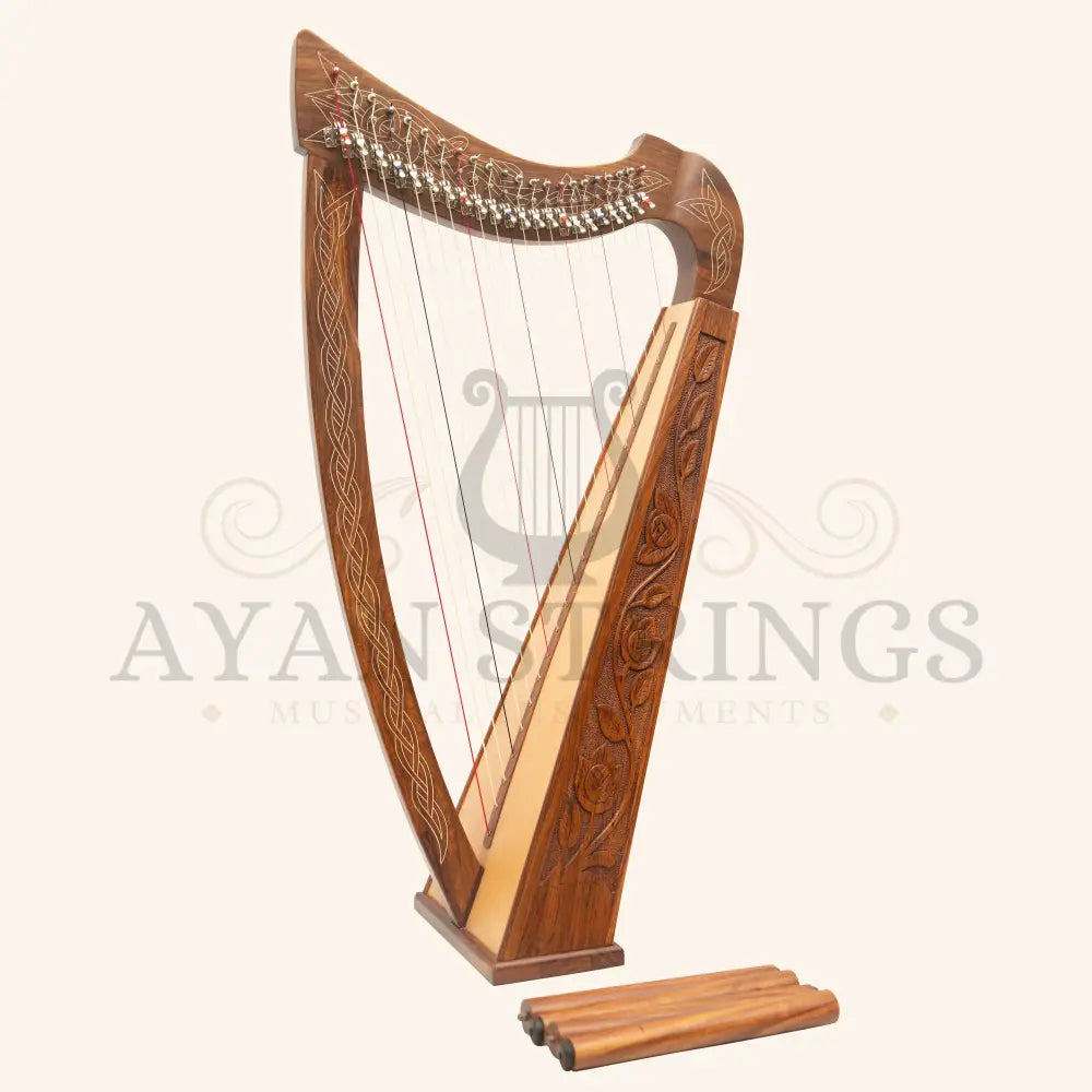 22 String Boru Harp - Rosewood - Stringed Instruments
