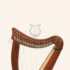22 String Claddagh Busker Harp - Stringed Instruments