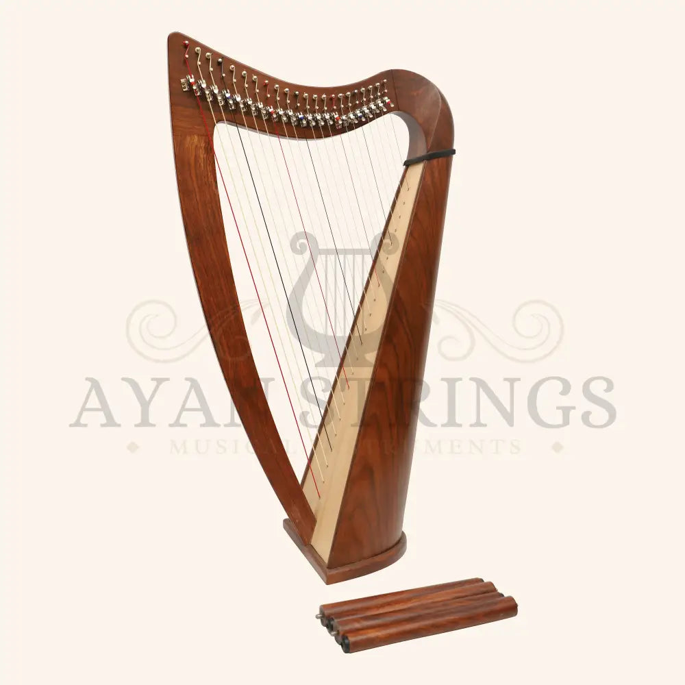22 String Claddagh Harp - Rosewood - Stringed Instruments